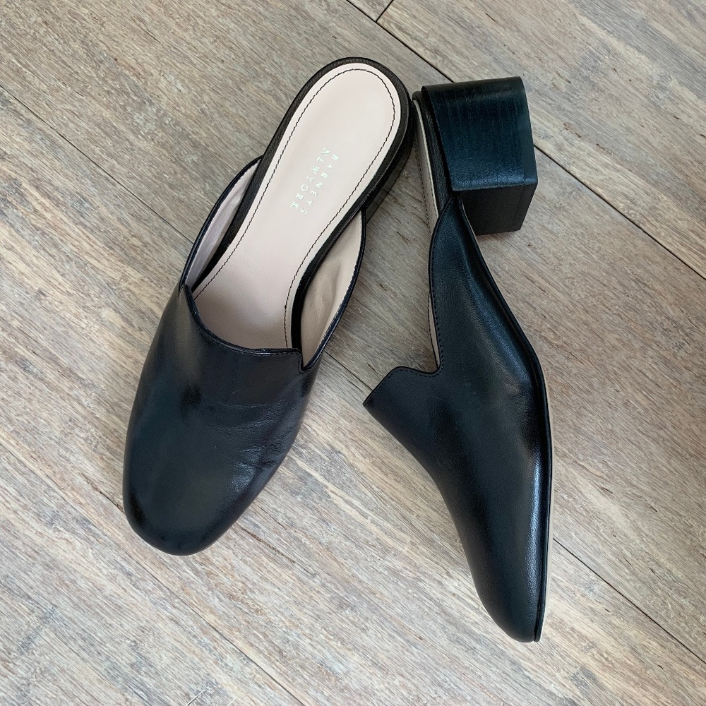 Barneys New York Mules Size EU 36.5 (US 6.5) Women
